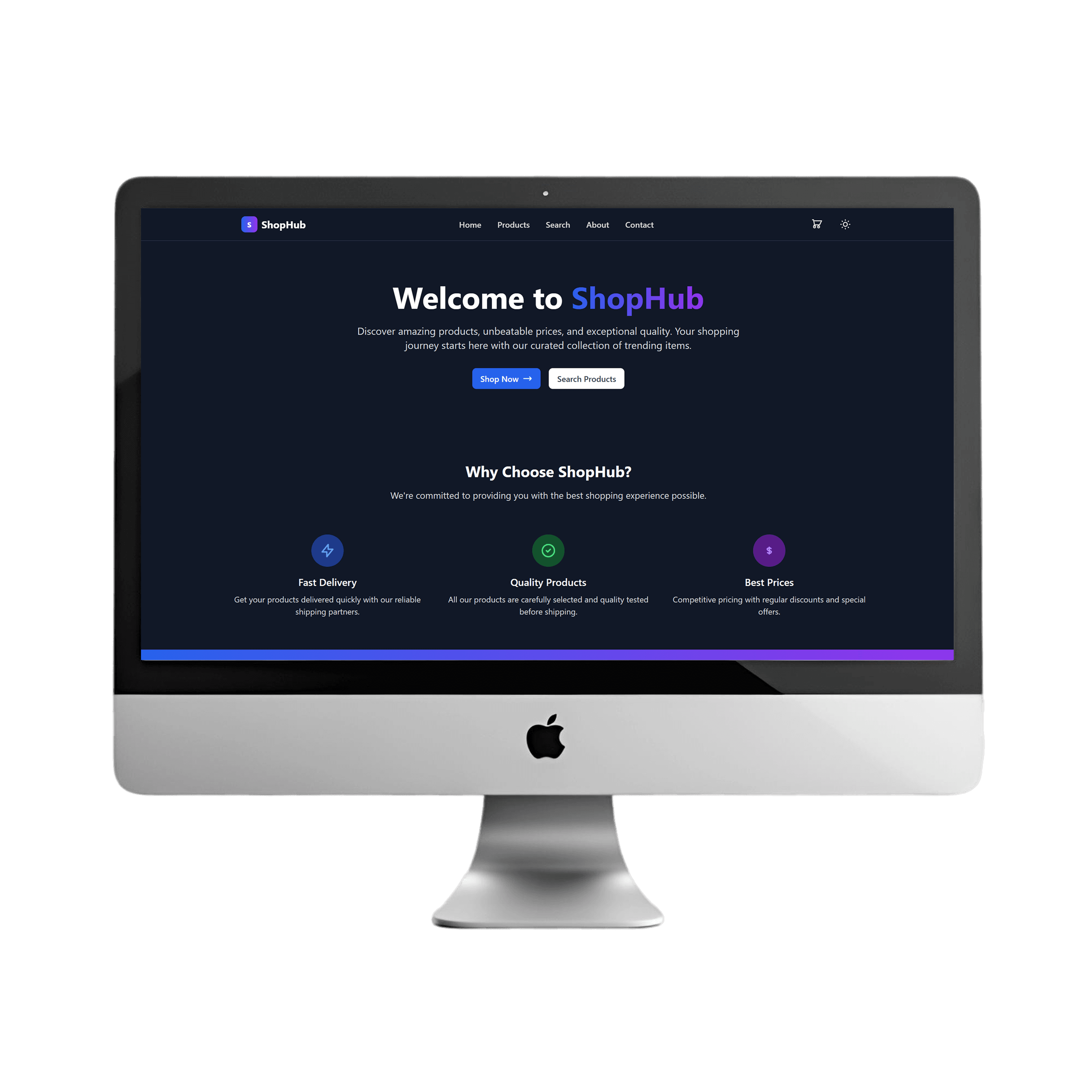 Online Shop Mockup